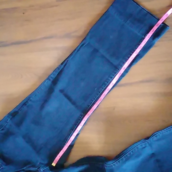 Sale! COPY Levi's 545 Low Boot Cut Dark Denim Jeans 16 M - Picture 10 of 11